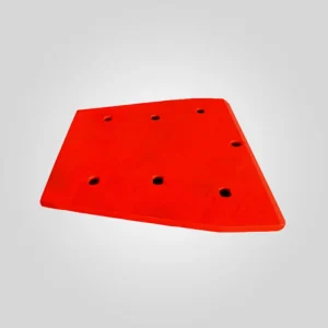 Jaw crusher lower side plate