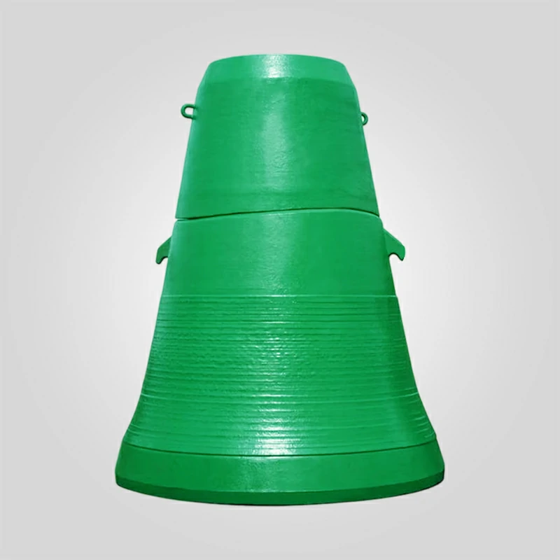 Sandvik CG850 döner kırıcı manto Mn22Cr2 manganez çelik döküm